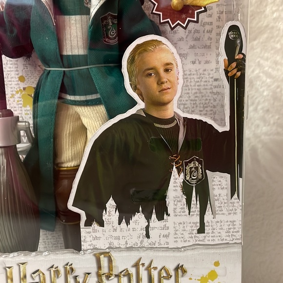 Harry Potter 12” Draco Malefoy Figure Quidditch NIB - Picture 3 of 9